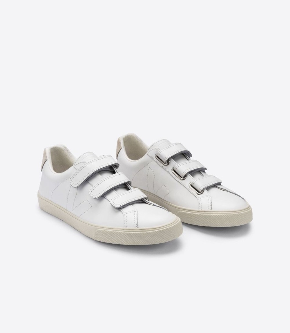 Veja Sneakers Womens - 3-lock Leather - White - 7354YTGWM